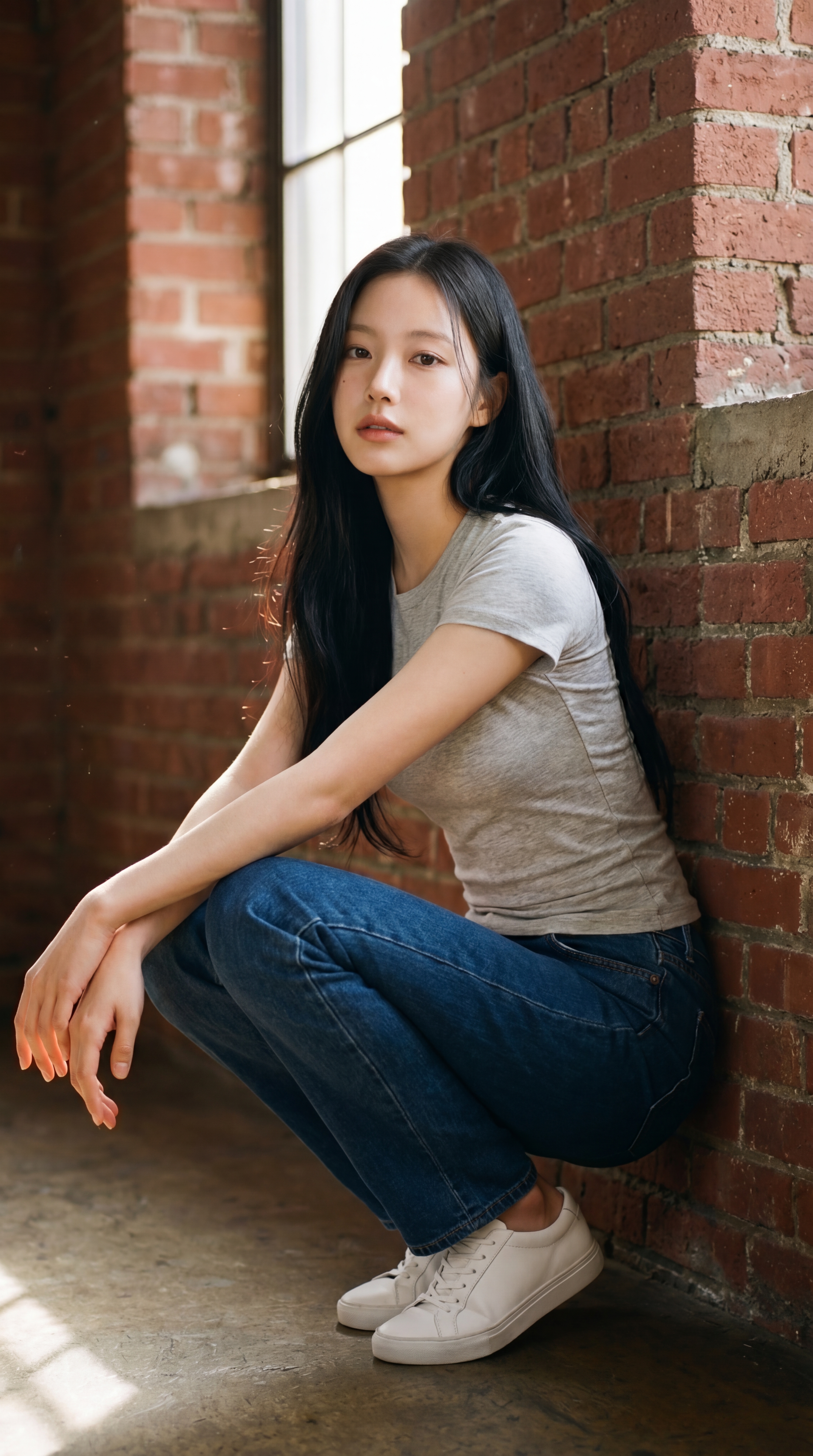 AI-generated professional fashion photo